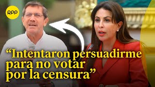 Patricia Chirinos asegura que intentaron persuadirla para no votar por la censura de Chávez Cresta [upl. by Mcbride14]