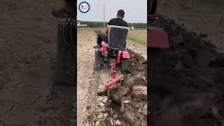 Agricultural Multifunctional Crawler Mini Tractor with Different Farming Tools [upl. by Leatrice]