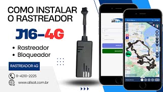 Como instalar o Rastreador J16 4G [upl. by Johns165]