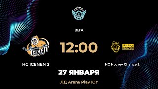 1200 HC ICEMEN 2 – HC Hockey Chance 2  Arena Play Юг [upl. by Ytomit]