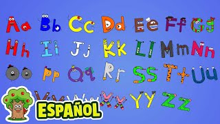 El Alfabeto y Sus Colores  Canción infantil  El Árbol del Español [upl. by Onaicram]