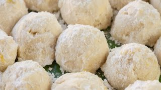 Snowball Lemon Drop Cookies  Simply Bakings [upl. by Nellie]