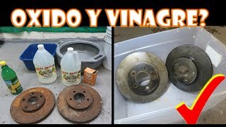 Funciona el Vinagre para Remover Oxido pruebas reales [upl. by Adim]