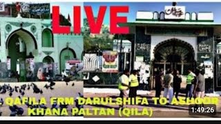 🔴 Live 29 Muharram 1446H Paidal Qafila 2024 From Alawa e Sartauq To Qila Golconda  Hyderabad [upl. by Lowis99]