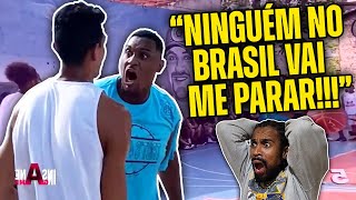 ESSE CAMPEONATO DE BASQUETE DE RUA EM SP SAIU DOS LIMÍTES 😨🏀  TRETAS DOS RACHÕES DE RUA BR [upl. by Resa]