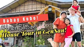 Bahay Kubo in GenSan  House Tour and House Blessing  Melason Family [upl. by Anders]