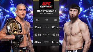 Alex Pereira vs Magomed Ankalaev Full Fight  UFC Fight Night [upl. by Romy]