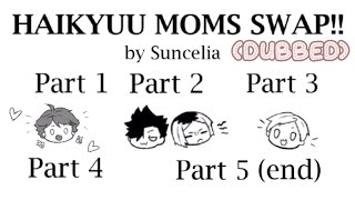 Haikyuu Comic Dub Compilation 2  MomSwap Comics 15  Desc [upl. by Ajram]