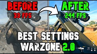 best settings warzone 2 Optimization Guide [upl. by Losse]