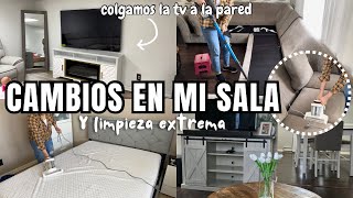 ✨ DÍA DE MUCHA LIMPIEZA Y CAMBIOS 🧹 ✅ LIMPIEZA EXTREMA 🧼 LIMPIA CONMIGO 💪 MOTÍVATE A LIMPIAR [upl. by Lorens768]