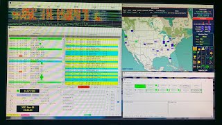 WSJTX JTAlert and GridTracker Working Together [upl. by Mccourt]