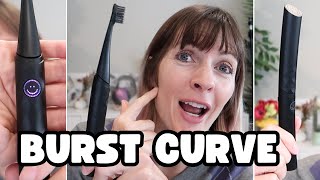 Burst Curve Sonic Toothbrush  Full Review with Unboxing  Demo [upl. by Coppins]