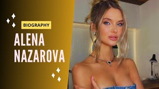 Alena Nazarova  Russian Model Star amp Social Media Influencer  Biography Wiki [upl. by Jdavie837]