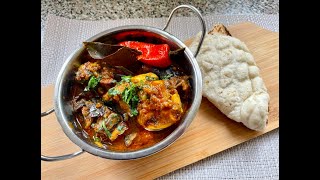 Aubergine curry  Curry daubergines  كاري الباذنجان  A delicious curry recipe for all to enjoy [upl. by Einafpets740]