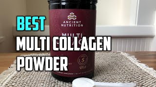 Best Multi Collagen Powders in 2023  Top 6 Multi Collagen Powder Review [upl. by Refinnaj836]