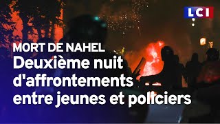 Nanterre  deuxième nuit de tensions la colère sétend partout en France [upl. by Akeber]