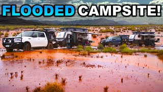 STRANDED in Floodwater for days How we ESCAPED  incredible Karijini swimming holes amp free camps [upl. by Suivatco]