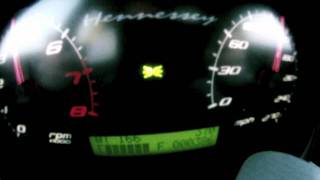 Hennessey Venom GT 70  215 mph Acceleration [upl. by Werdma]