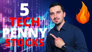 5 Tech Penny Stocks To Buy NOW  Under 400  HUGE Upside Potential  🚀 [upl. by Attelrahc232]