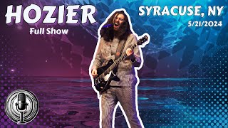 Hozier  Full Show 4k HQ Audio  Syracuse NY 5212024 [upl. by Lerred459]