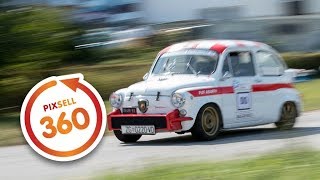 Fiat Abarth 850 tc on 5th Mira Nikolic Memorial [upl. by Nannahs]