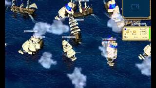 Port Royale 1 Advanced Play Part 33  Fleet Battle and Strategy [upl. by Dwinnell91]