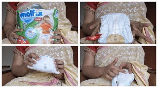 Molfix Pant System Diaper Review [upl. by Dearborn]