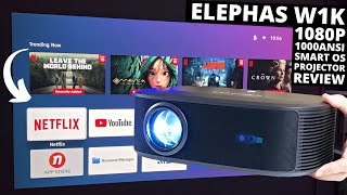 Elephas W1K REVIEW The Brands Flagship Projector Yet Affordable [upl. by Darla]