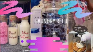 20 mins of Super Satisfying Laundry refills  TikTok Full ASMR Tikfill Compilations [upl. by Eidnil]