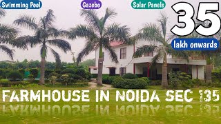 Farmhouse in Noida  Farmhouse in Noida Sector 135  farm house for sale in delhi ncr [upl. by Anaynek472]