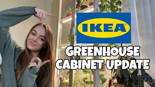 IKEA Greenhouse Cabinet Update [upl. by Aciret]