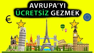 AVRUPA’yı 🇪🇺 NASIL ÜCRETSİZ GEZİYORUM [upl. by Adnahsar842]