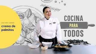 Cocina Para Todos Crema de Palmito [upl. by Necaj]