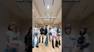 BTS Jin amp Lessrafim  Crazy song challenge video 📷lesserafim jin lesserafimcrazylyrics [upl. by Alyhc]