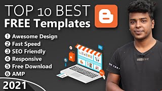 TOP 10 Best FREE Blogger Templates of 2023 [upl. by Brout]