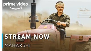 Stream Now MAHARASHI 2019 Telugu  Mahesh Babu Pooja Hegde Allari Naresh  Amazon Prime Video [upl. by Silohcin]