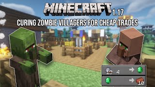 How to make zombie villager normal Minecraft  full guide [upl. by Assener]