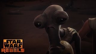 Star Wars Rebels Klik klak is Freed by the Ghost Crew [upl. by Aiblis]