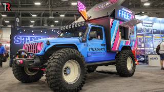 The Best amp Weirdest OffRoad Vehicles of SEMA [upl. by Civ601]