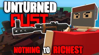 How A 8500 Hour Solo Rags To Riches on Rusturned Unturned PvP [upl. by Ociredef]