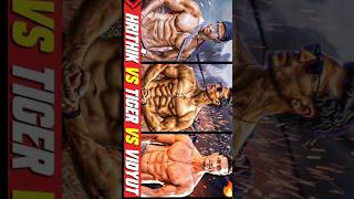 Hrithik Roshan VS Tiger Shroff VS Vidyut jamwal body battlegrounds [upl. by Atiuqin]