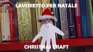 BABBO NATALE fatto con i ROTOLI di carta  Bimbi Creativi  42 [upl. by Yentnuoc854]