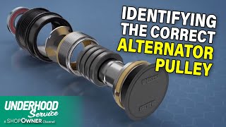 Identifying The Correct Alternator Pulley [upl. by Capp]