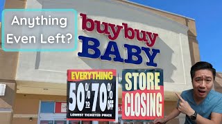 BuyBuy Baby Store Closing Sale Worth A Trip [upl. by Packton]