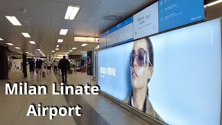 Milan Linate Airport virtual tour [upl. by Judas]