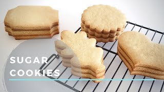 The Best Sugar Cookies to Decorate with Royal Icing No Spread [upl. by Eiramyma]