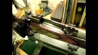 Custom Rifle 1917 Enfield modified part 2 Gunsmithing [upl. by Eradis]