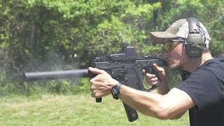 KRISS Vector CRB Carbine Review 45 ACP [upl. by Zaneski318]