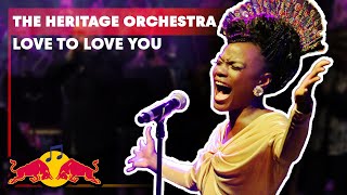 The Heritage Orchestra  Love to Love You ft Shingai Shoniwa  Live  The Music of Moroder [upl. by Adhamh]