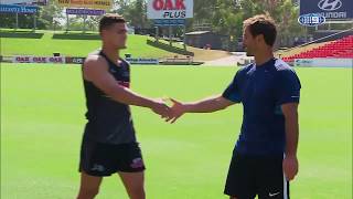 Kicking with Nathan Cleary [upl. by Icam138]